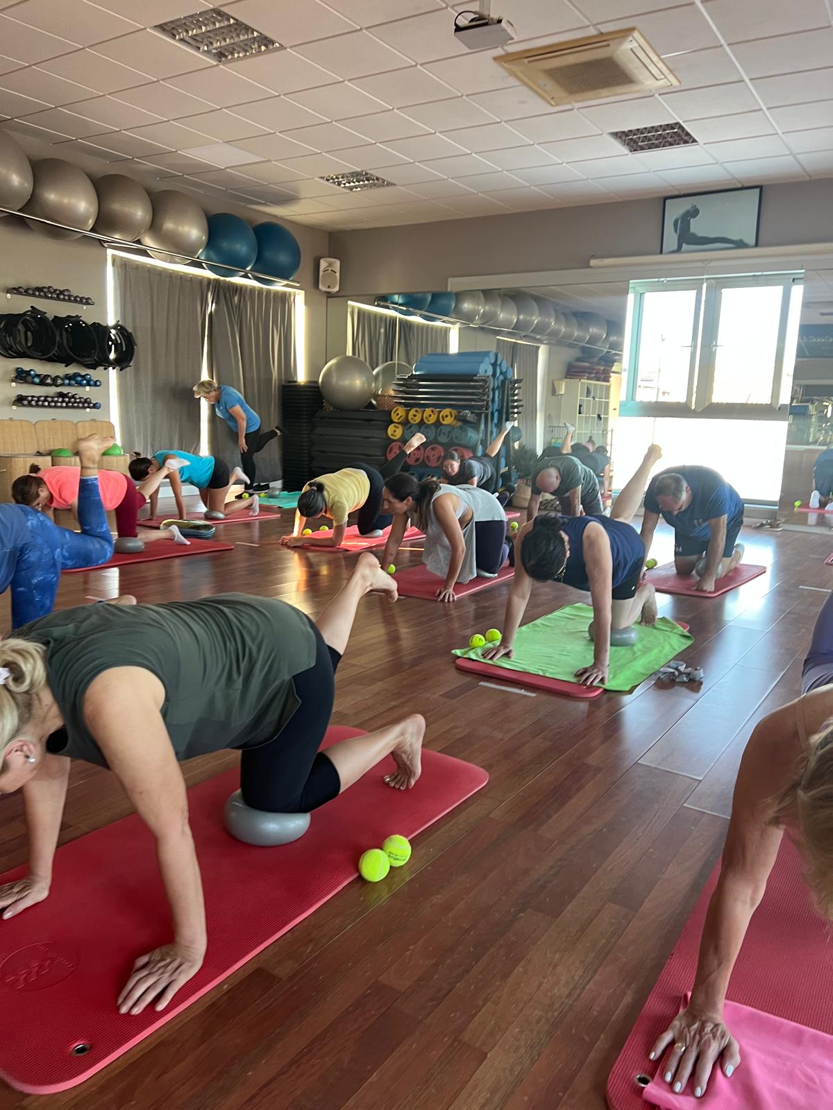 Pilates en acción